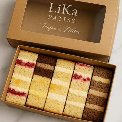Boite de gateaux de mariage toujours delice